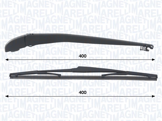 Set stergatoare, curatare parbriz 000723180431 MAGNETI MARELLI